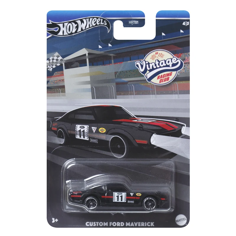 Hot Wheels Silver Label Vintage Racing Club Case B Car Models Diecasts & Toy Vehicles 1/64 Mini Toy Car Model Gifts Ford 1:64