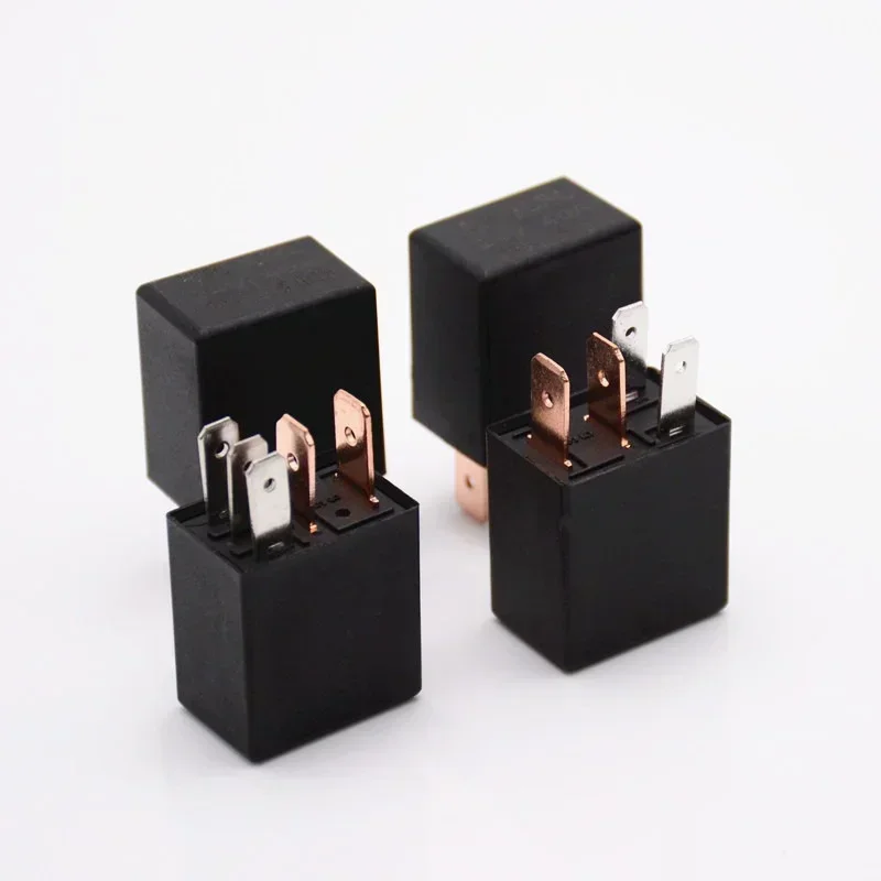DC 12V 24V, 1pcs, 40A Rated Current, 1NO 1NC SPDT, 4/5 Pins, Car Automotive Alarm Relay