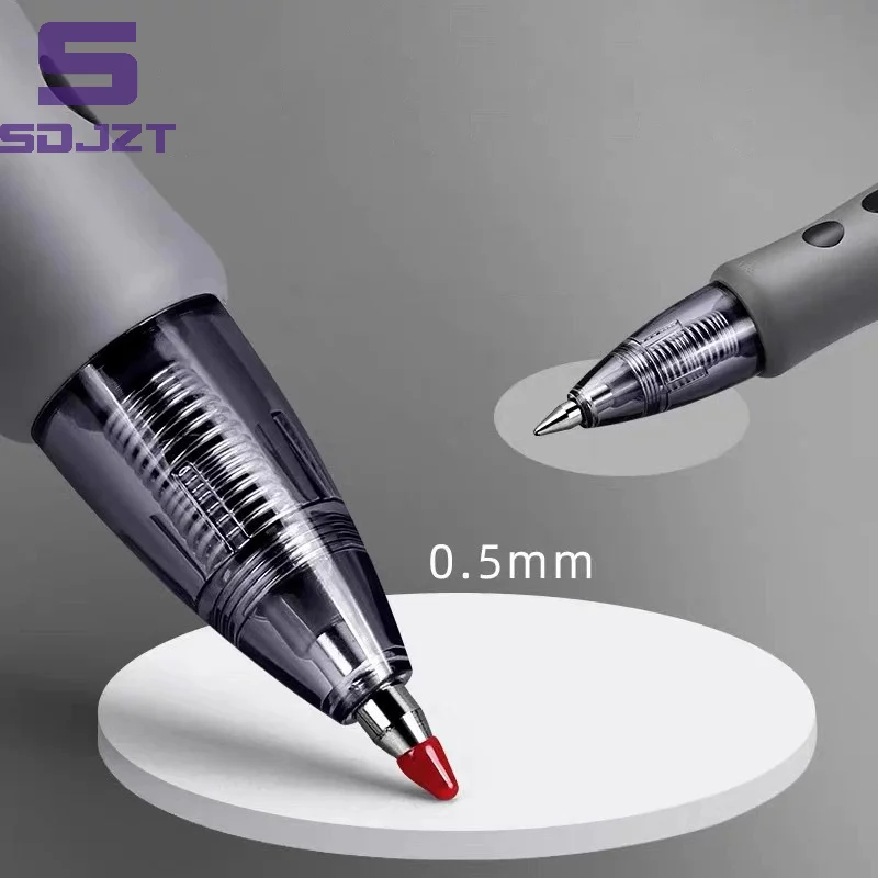 

Набор из 4 выдвижных гелевых ручек с черными/красными/синими/темно-синими чернилами, шариковые ручки для письма, сменные стержни, канцелярские принадлежности для офиса и школы