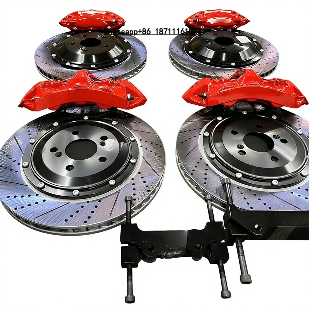

GT6 F40 Front 6Pot Rear 4Pot Big Caliper Kit Equipped with Discs and Pads Brake System Upgrade for MDX
