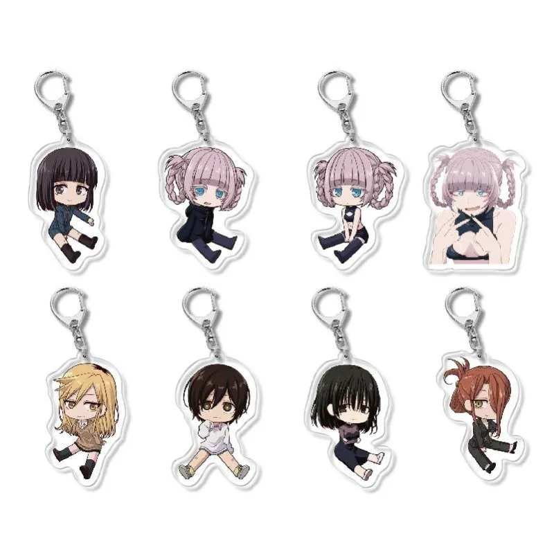 アニメ夜の呼び出しキーホルダー七草なずな山森コウ衣装バッグチャーム装飾誕生日プレゼントコスプレアクセサリー