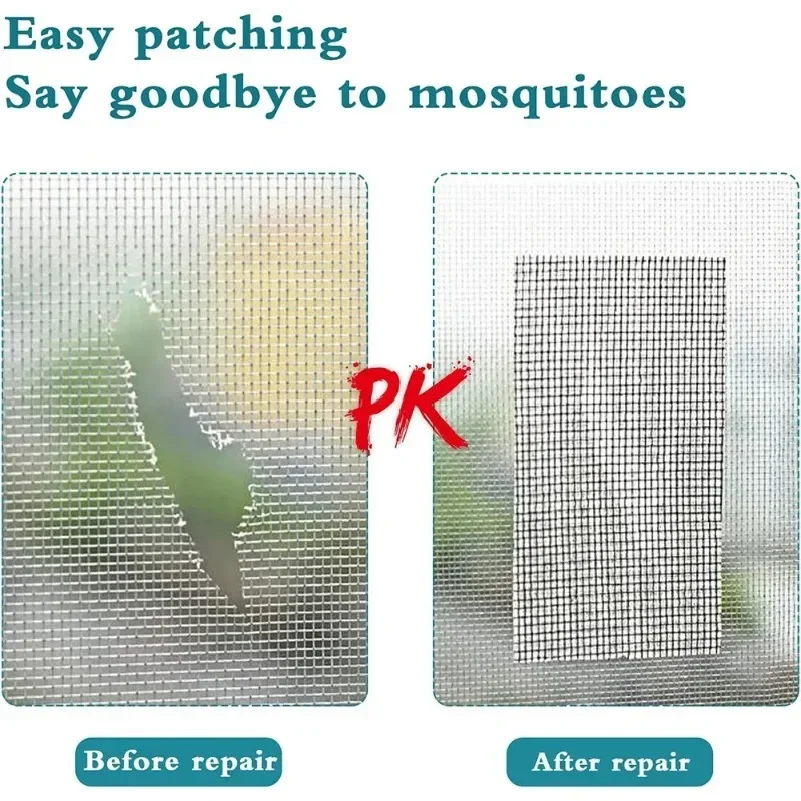 5/10cm Window Screen Repair Tape Self Adhesive Mesh Tape Net Door Fix Patch Anti Insect Mosquito Mesh Broken Holes Repairing
