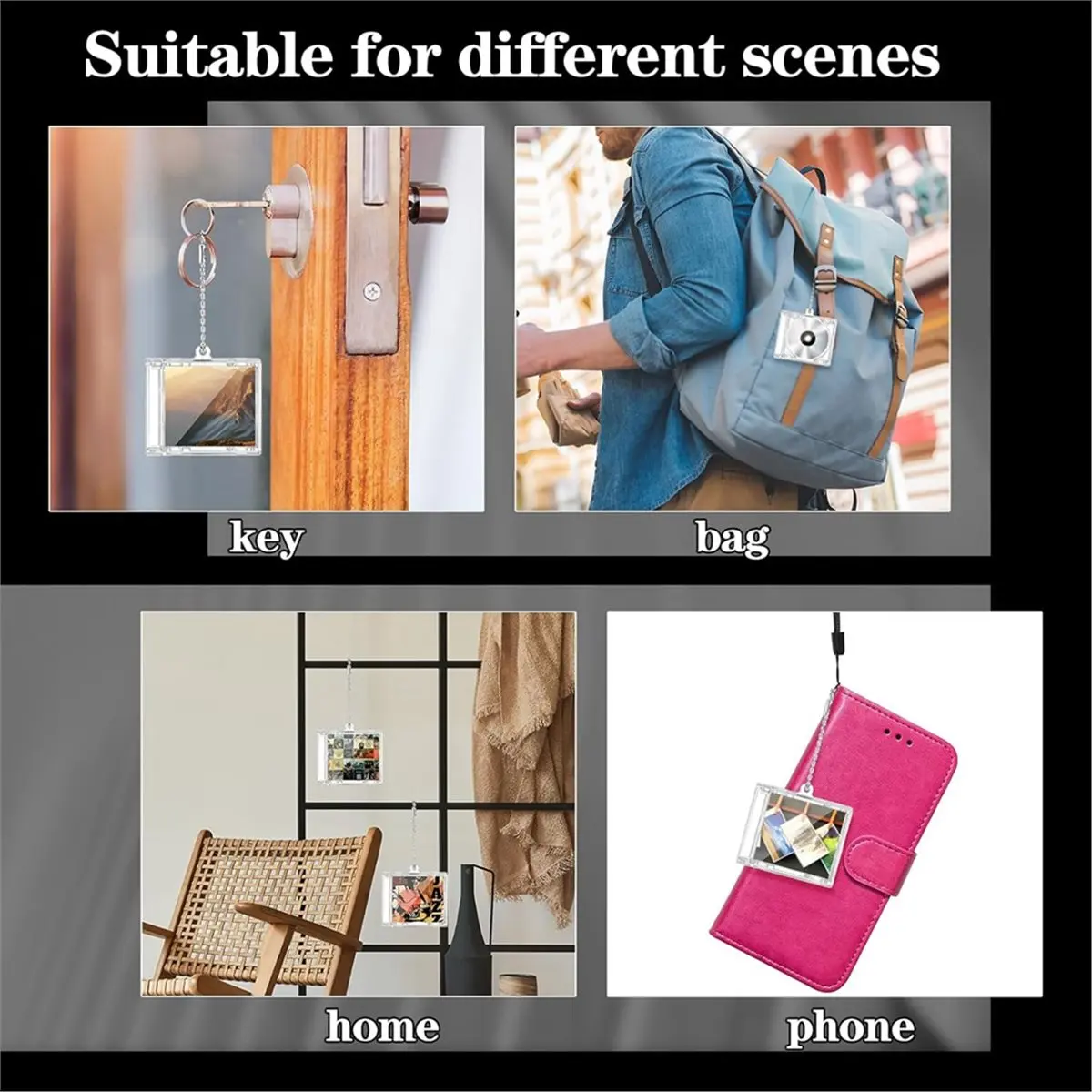 AA14 10pcs Mini Cd Keychain Album Cases Plastic Cd Cases DVD Cover Bulk DVD Jewel Keyring Music Blank Compact Disc Holder