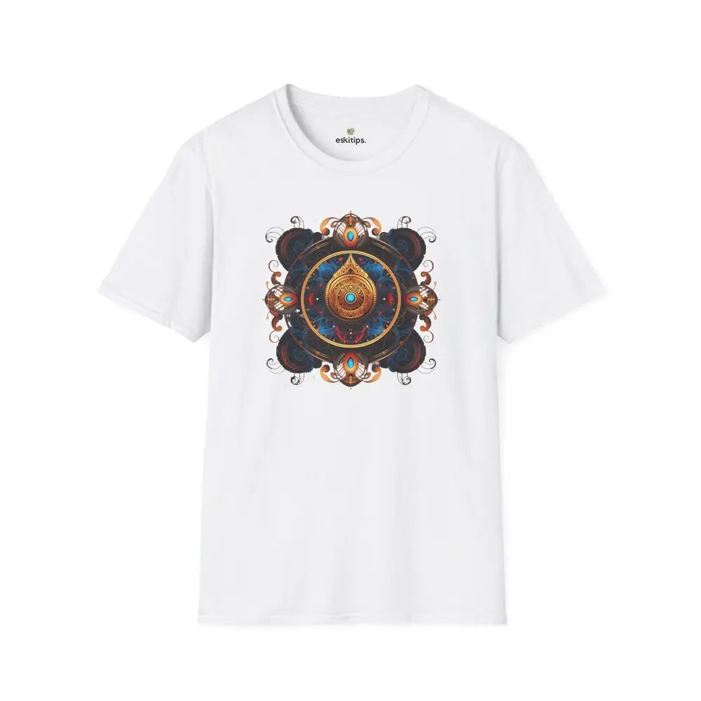 Intricate Mandala Art T-Shirt Anime Graphic T-shirts For Men Clothing Women Tees High Quality 100%Cotton Short Sleeve