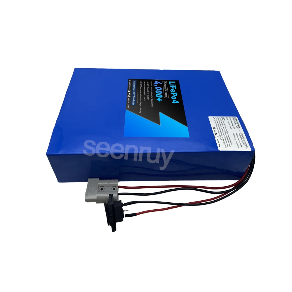 60V 30AH Lifepo4 With Charger 30A 50A 80A Lithium Iron Phosphate Battery Perfect For 4000W Tricycle Motorcycle Scooter Ebike