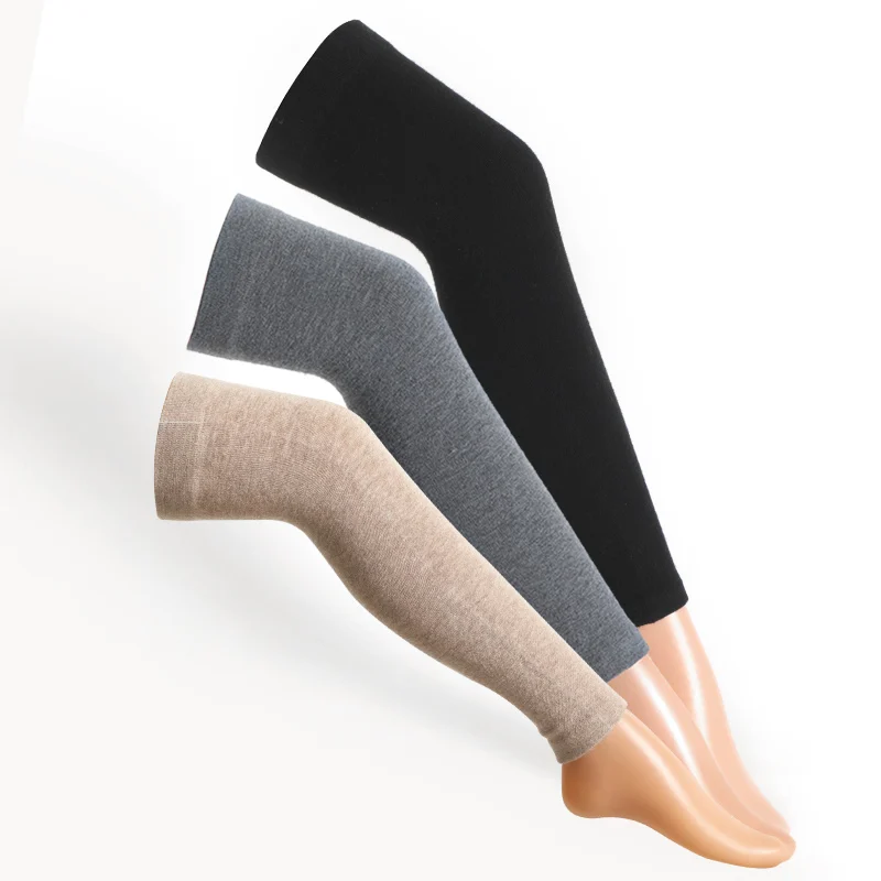 100% Cashmere Leg Warmers Non-Slip Knee Pads for Women Calf Knee Leg Warmers Extended Four Seasons Leg Warmers