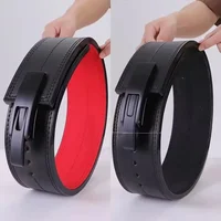 Cinturón de cuero de vaca para levantamiento de pesas, Fitness, fuerte tracción, entrenamiento en sentadillas, soporte de cintura de cuero, levantamiento de culturismo, gimnasio, levantamiento de pesas