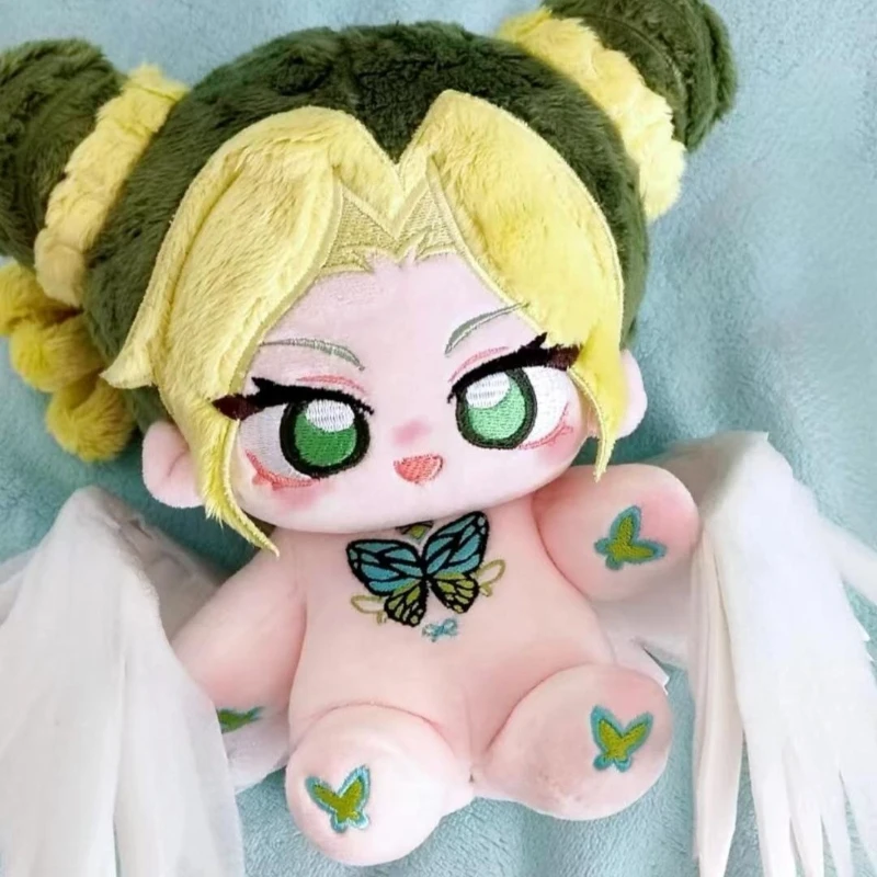 

Stuffed 20cm Anime Game Jolyne Cujoh Normal Body Cartoon Plush Doll Toy COS Dress-up Children Adults Collectible Cotton Gifts