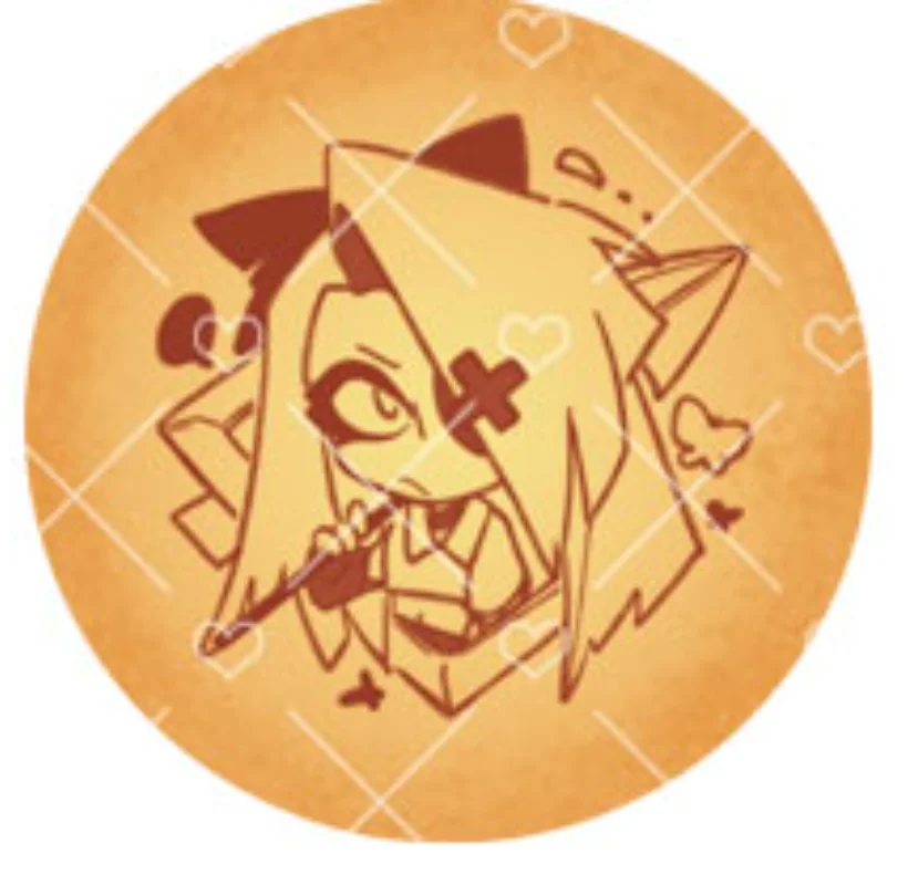 Hazbin otel Alastor melek toz gül Vox Val Vel Anime çevre birimleri Q sürüm çerezler peluş Mooncakes rozet modeli çocuk oyuncakları hediye