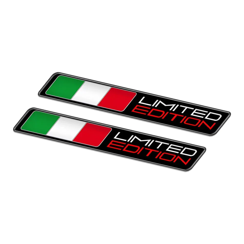 3D Motorcycle Decal Italy Flag Stickers Italia Limited Edition Sticker Case for Aprilia RS4 RSV4 Ducati Monster 1199 1299 1098