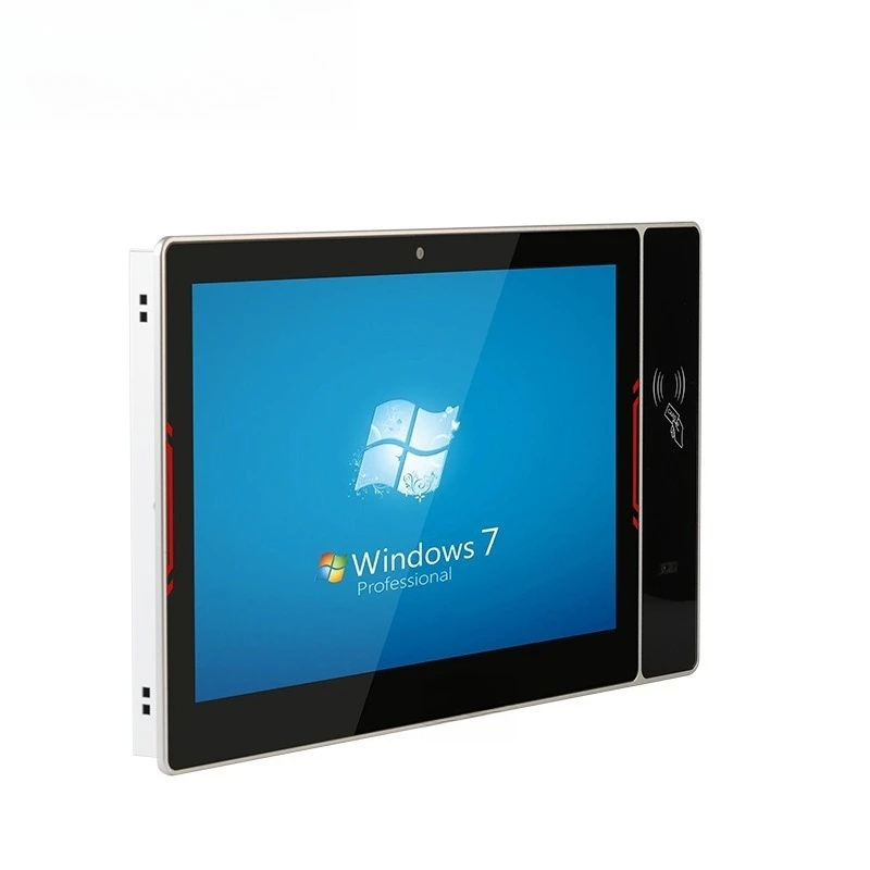 15.6 inch industrial control all-in-one machine, workstation iC card reader