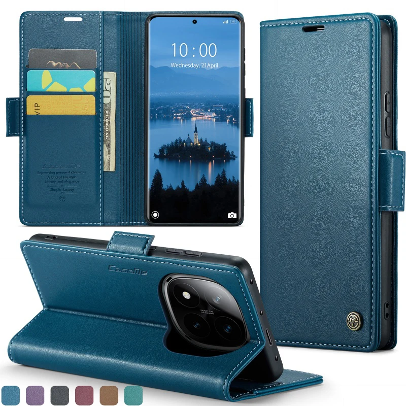 Magnetic Leather Wa… - image