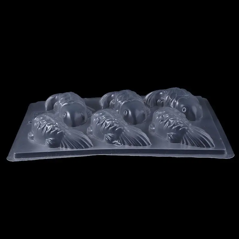 F92B 3D poisson gâteau en plastique moule au