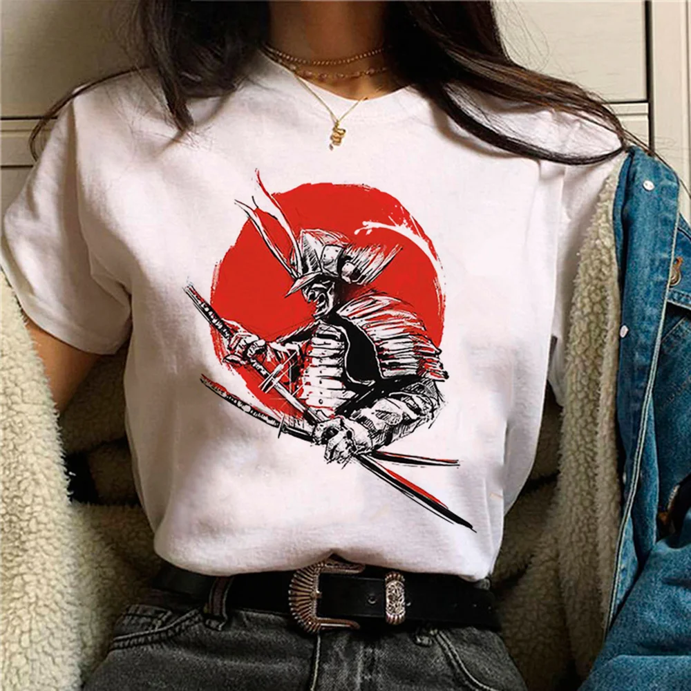 

Samurai Tee women funny top female funny clothes