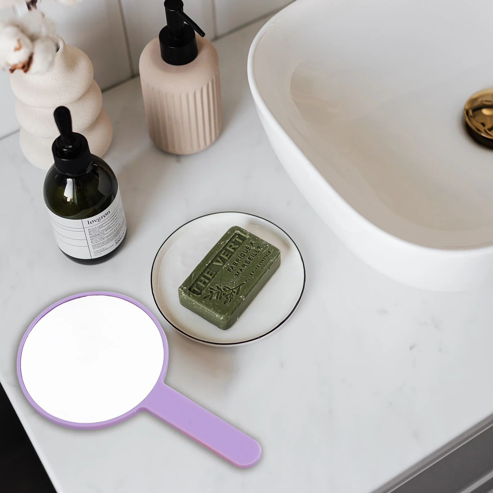 

10Pcs Portable Handheld Makeup Mirrors Round Vanity Mirrors for Travel and Grooming Handheld Mirror Makeup Mirror