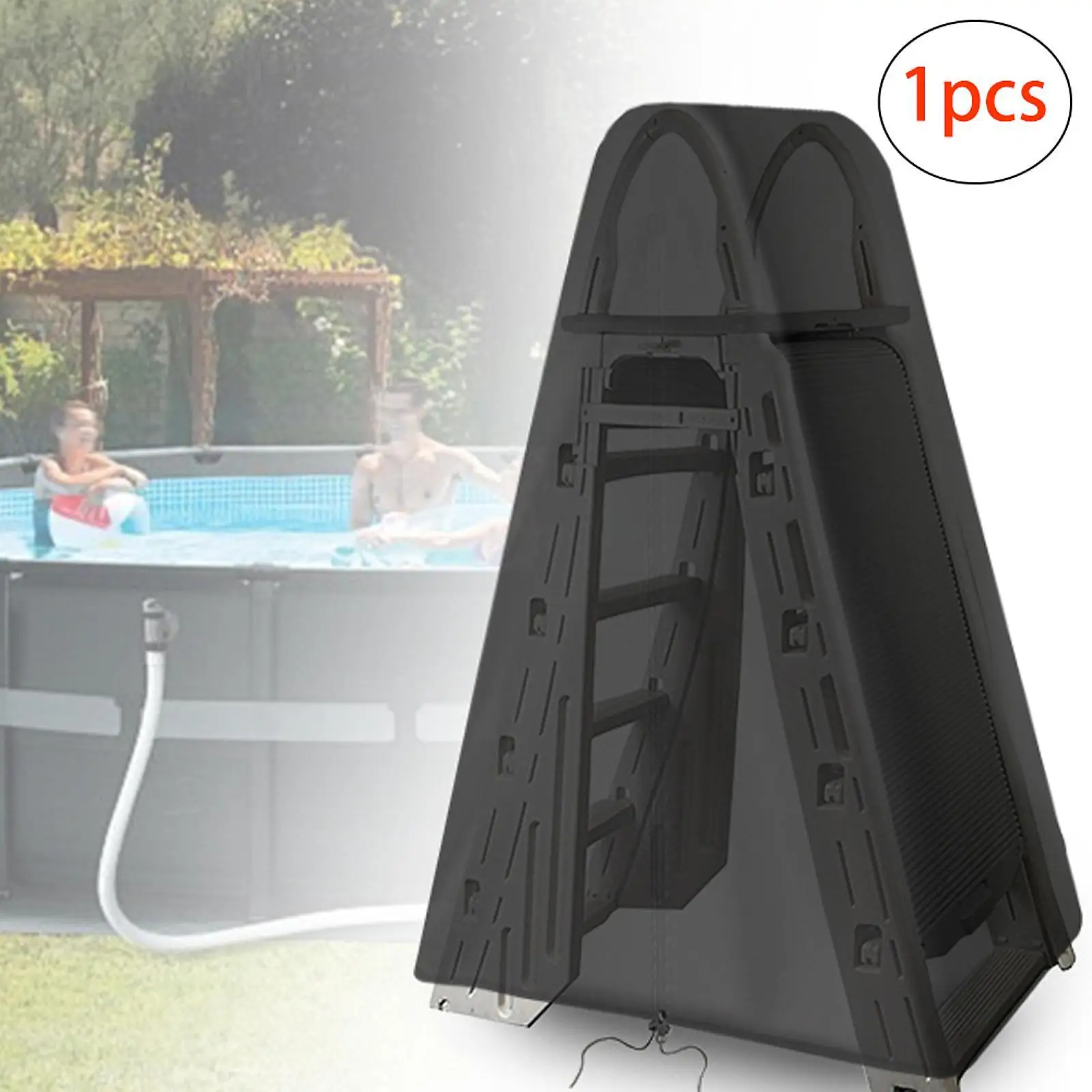 Cubierta de escalera plegable multifuncional, resistente a la intemperie, práctica bolsa de almacenamiento de escalera para jardín, Patio, césped al aire libre, granja
