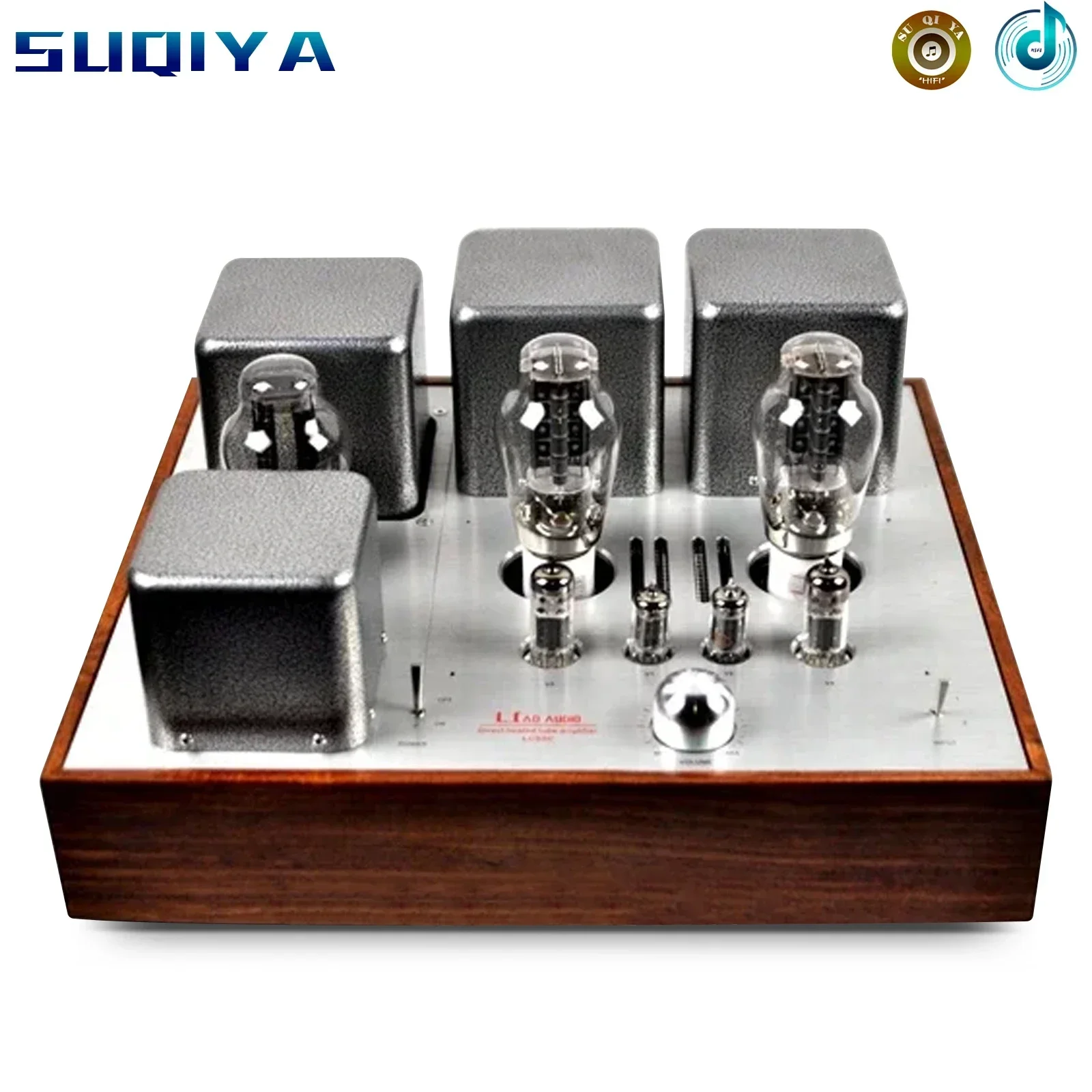 Laocao LC-550 300B Wzmacniacz lampowy z pełnym bezpośrednim ogrzewaniem HIFI EXQUIS Wzmacniacz lampowy z pojedynczą końcówką próżniową 12W*2