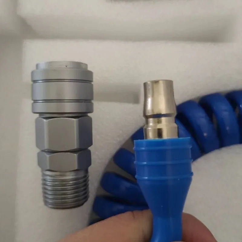 High Pressure Washing Tool 8 Nozzles Portable Stain Cleaner For Workshop Daily Surface Cleansing