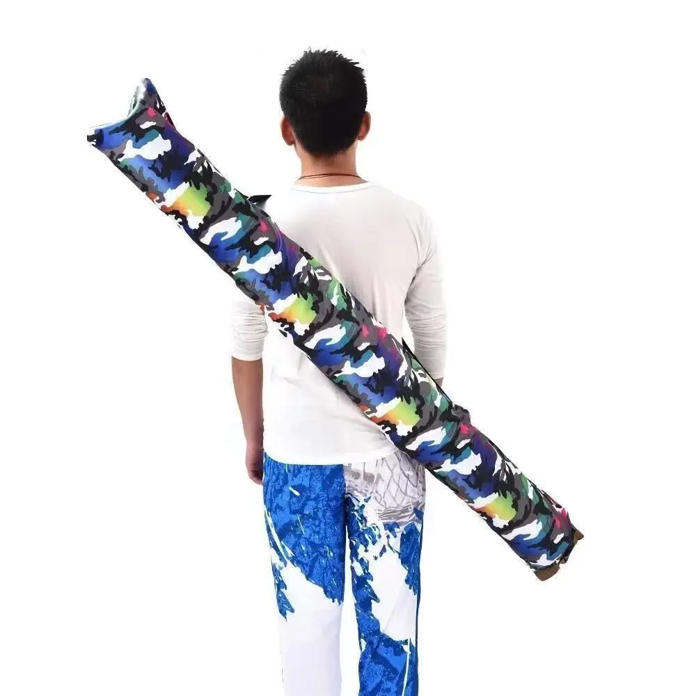 

130/140cm Fishing Rod Bag Side Bag Random Color Folding Fishing Bag Portable Waterproof Fishing Tackle Bag Utility Storage