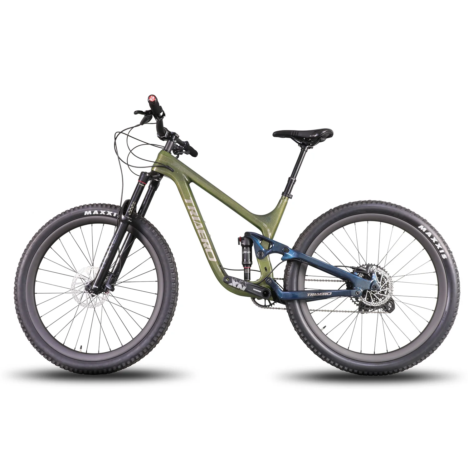 AliExpress NONE ICAN P9 Enduro 29er Boost Custom Paint Sram NX EAGLE MTB Bicycle Complete Mountain Bike Full Shock Absorber Carbon Fiber Frame