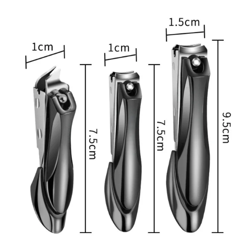 الفولاذ المقاوم للصدأ مكافحة سبلاش مسمار كليبرز ، مسمار القاطع ، أظافر للأظافر القراص الأنظف ، مانيكير العناية الشخصية ، أدوات تقليم