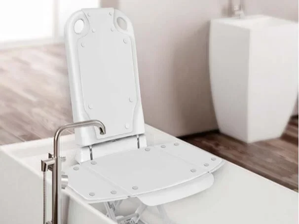 IP66 Comfortable Electric Adjustable Bath Chair for Disabled Rehabilitation Therapy Supplies Rehab Center Hospital Home Plastic