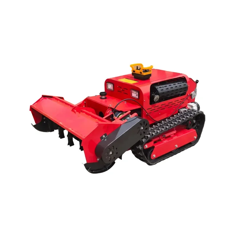 2026Hot RC Crawler Lawn Mower Zero Turn Flail Cutting Orchard Brush Cutter with 24V 764CC Petrol Engine for Thorns and Thick