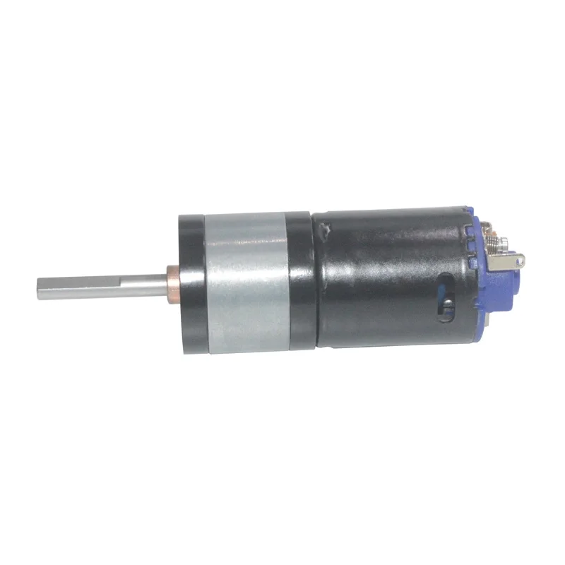 HP25-370 Reductor de transmisión de doble engranaje Motor de alto par y reducción de alta potencia DC 6v/12v para Motor de coche inteligente