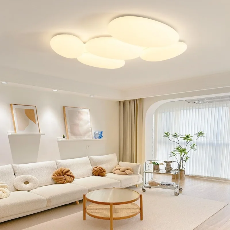 Nordic Minimalist Ceiling Lamp design milky white light For Bedroom kids Light Restaurant aesthetic room ceiling light fittings