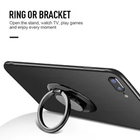 Support de bague de doigt rotatif à 360 ° pour téléphone portable, support magnétique pour voiture, autocollant arrière universel 3