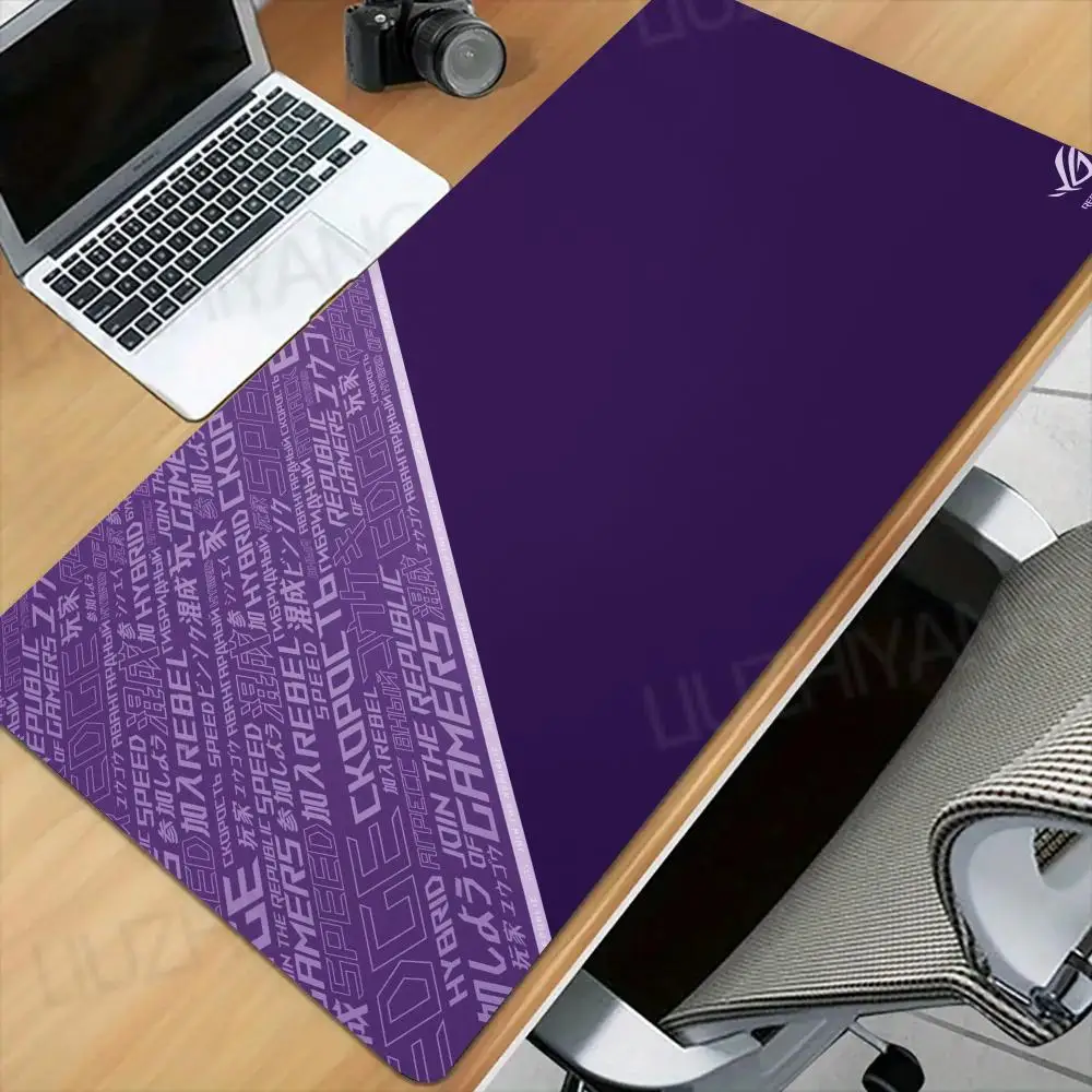

New ROG Mouse Pad Large Computer Office Game Table Mats XXL Rubber Anti-slip HD Gaming Soft Keyboard Mousepads Long Desk Mat