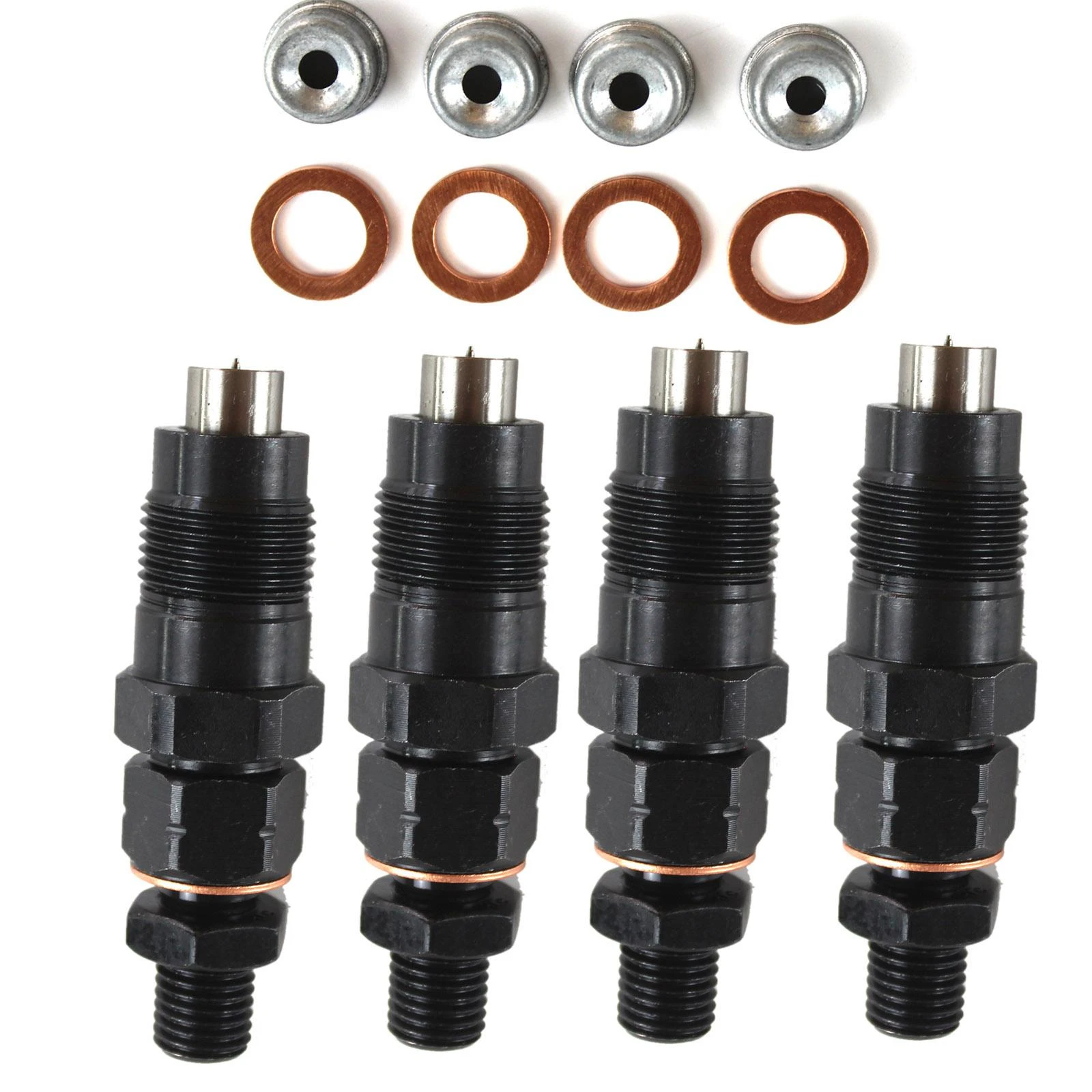 4pc 131406490 Fuel Injectors For Perkins Engine 404-22T 104-22 403D-15 404C-22 404D-22T Case SR130 SR160 SR175 SV185 Farmall 31