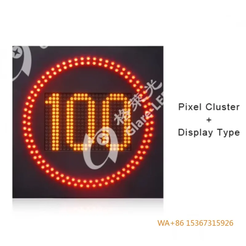 Radar-Based Variable Message Board LED Speed Limit Display Highway Traffic Sign
