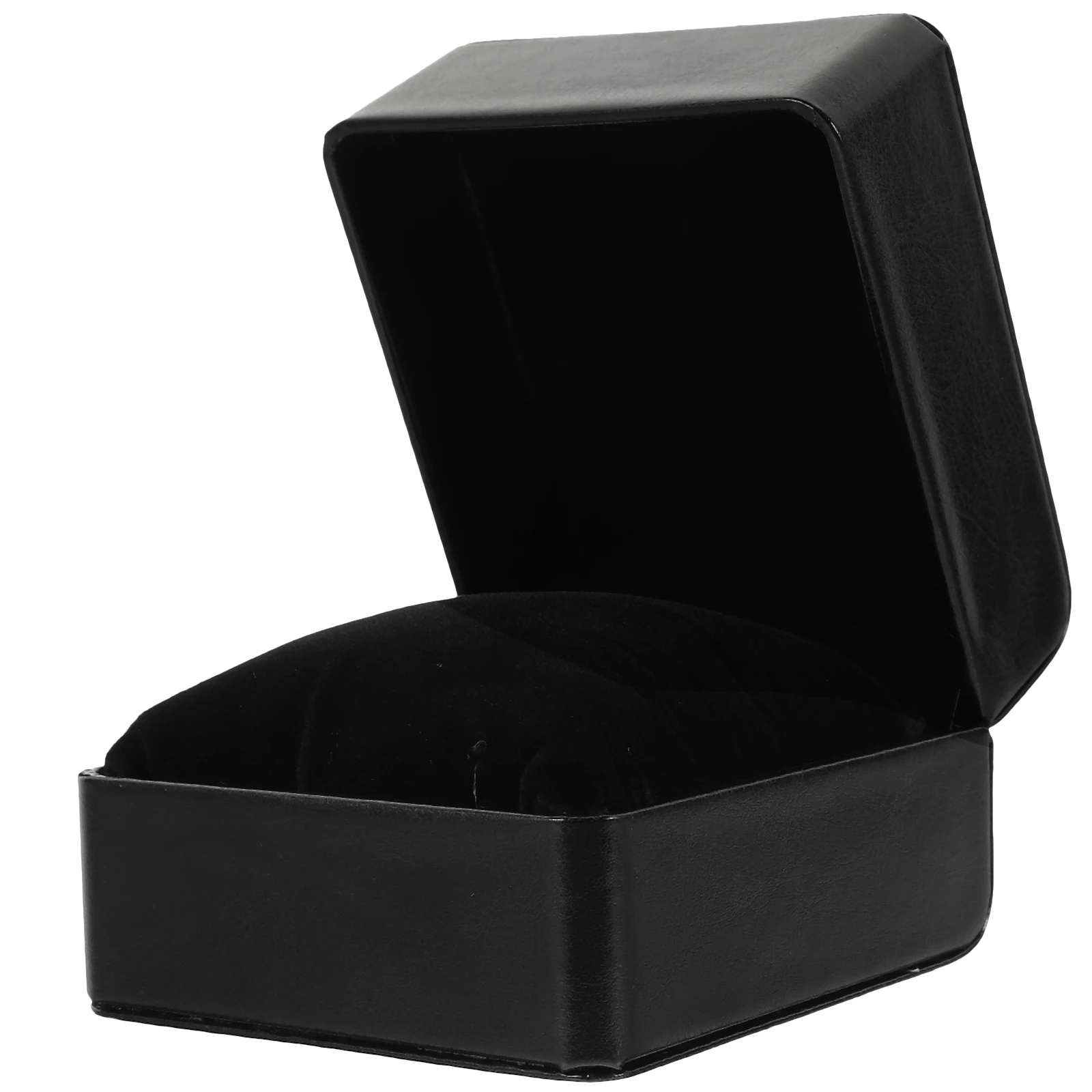 

Portable Watch Storage Box Single Wristwatch Display Case Travel PU Organizer Household Jewelry Packaging Decorative