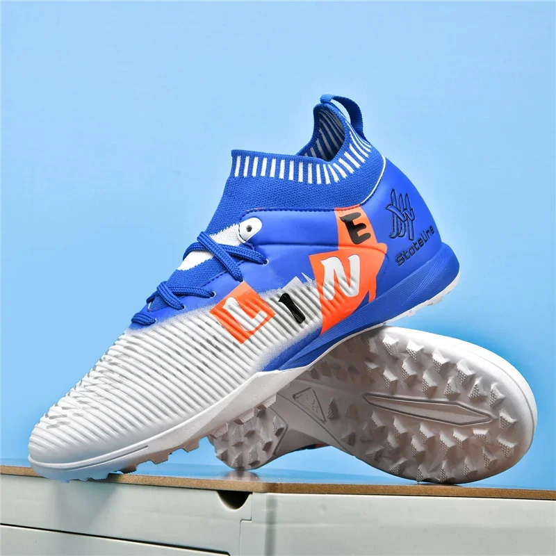 

New Men Football Boots Adult Futsal Soccer Shoes Adult Cleats Non-Slip Boys Grass Sport Indoor Ultralight Turf Comfortable
