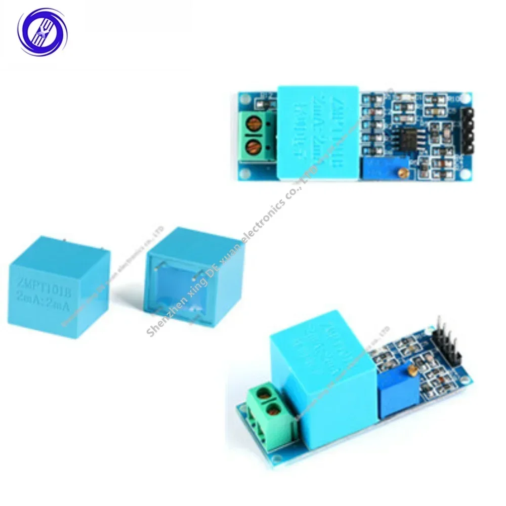 AC Current Sensor ZMPT101B High Precision  Transformer Board Module Single-Phase Voltage 2mA   for Arduino