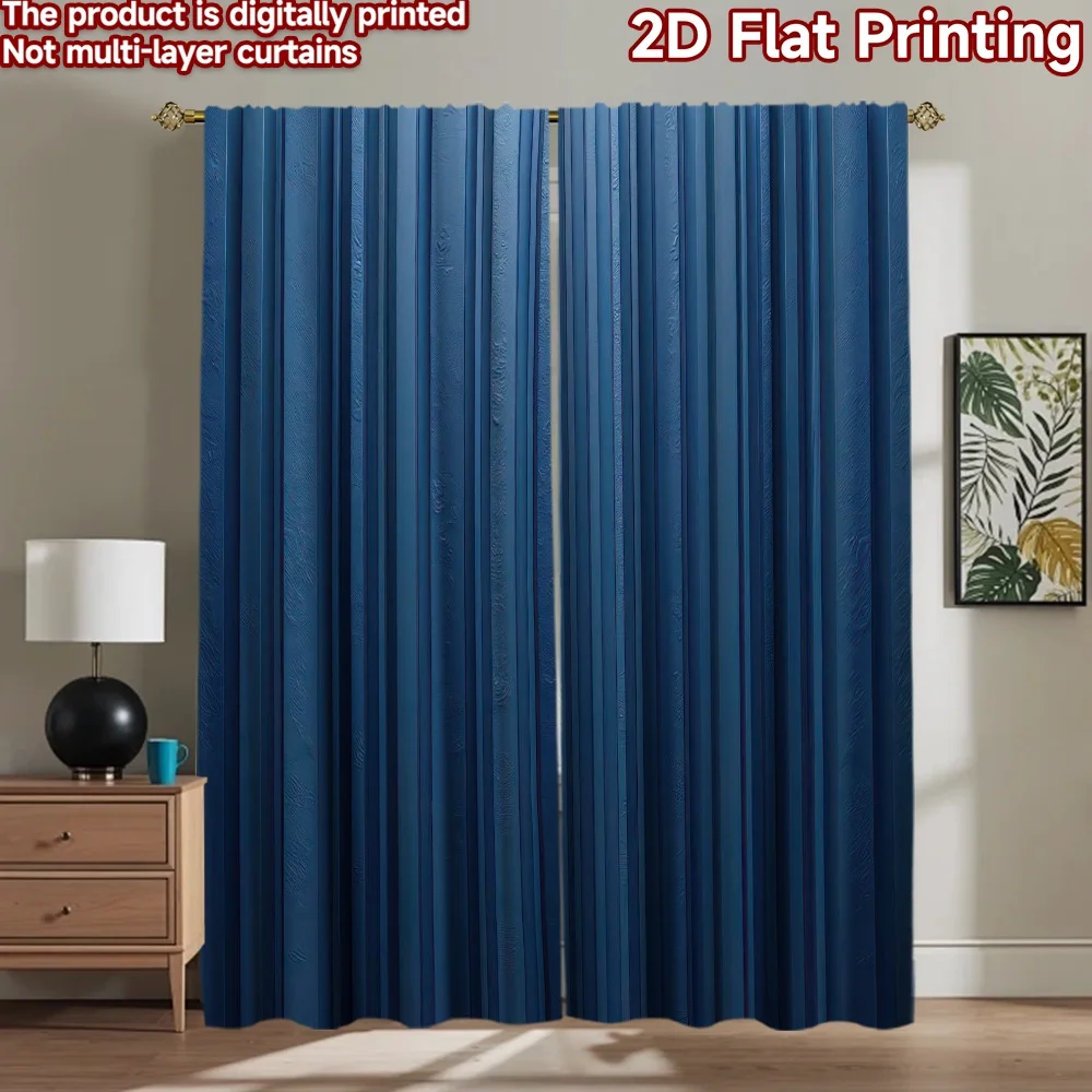 

1pc 2D flat Photography Backdrop Background cloth Blue Vertical Stripes 100% Polyester Party & Holiday Decor Perfect for Photo