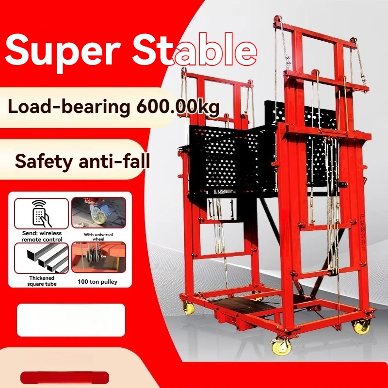 

Автоматическая складная мобильная подъемная платформа с дистанционным управлением; электрический подъемник для строительных лесов для внутренних и наружных работ