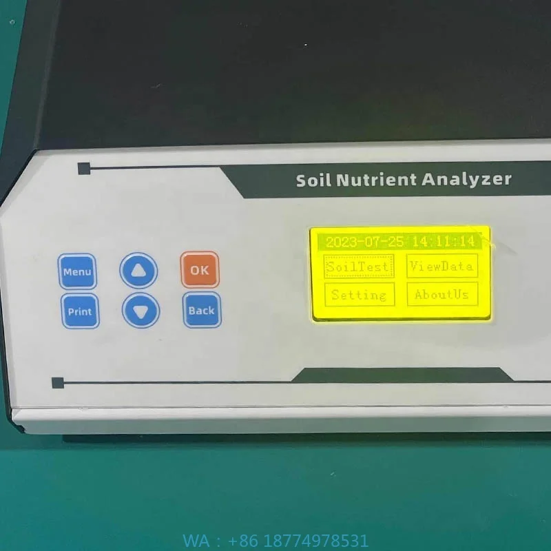 Sanic Matter Salinity Soil Nutrient Analyzeroil Nutrient Tester Lab Agriculture Tester Fertilizer Testing Org