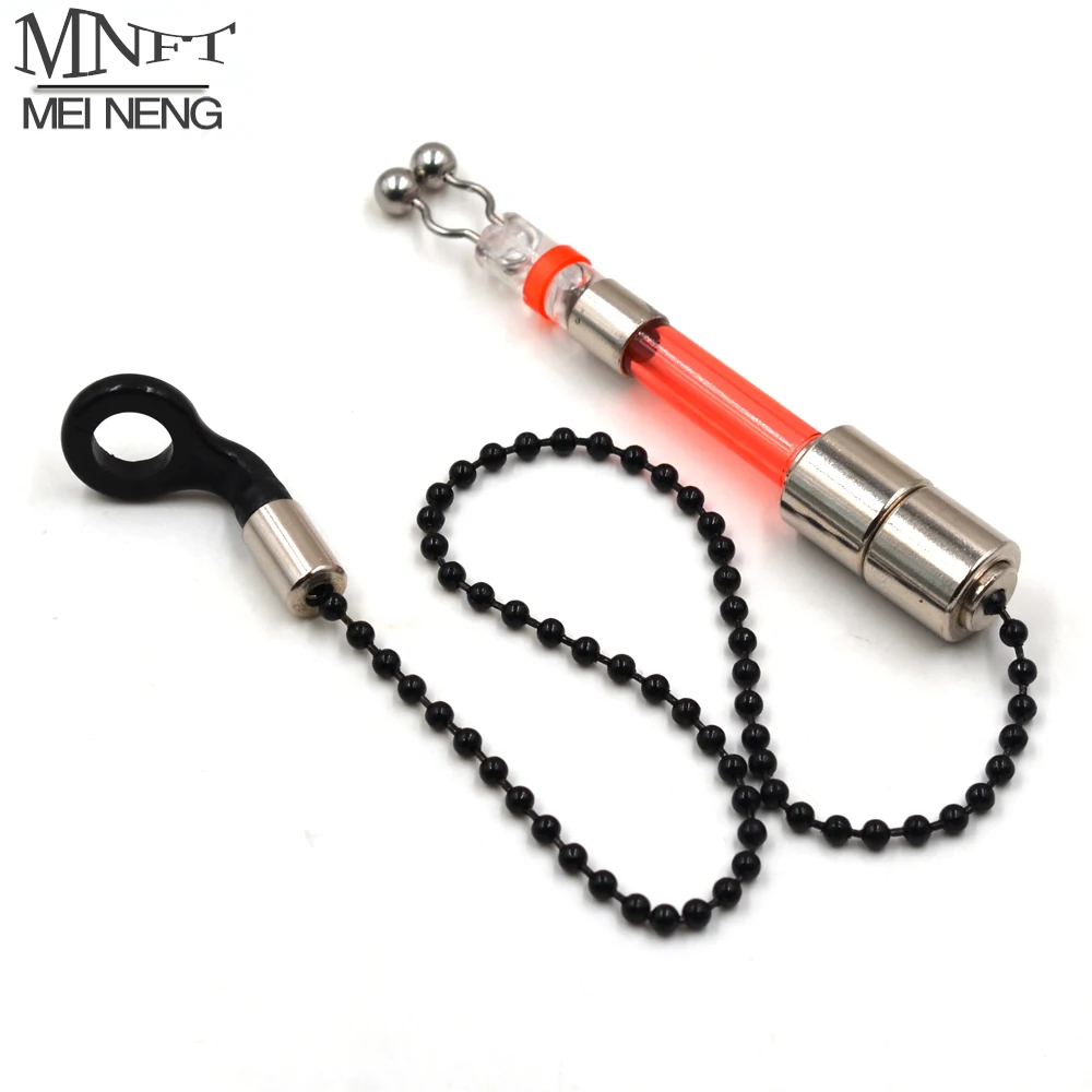 MNFT 1Set  Fishing Bobbin Swingers Fishing Alarms Carp Rod Bite Indicator Use with Luminous Stick Practical Outdoor Fish Tools