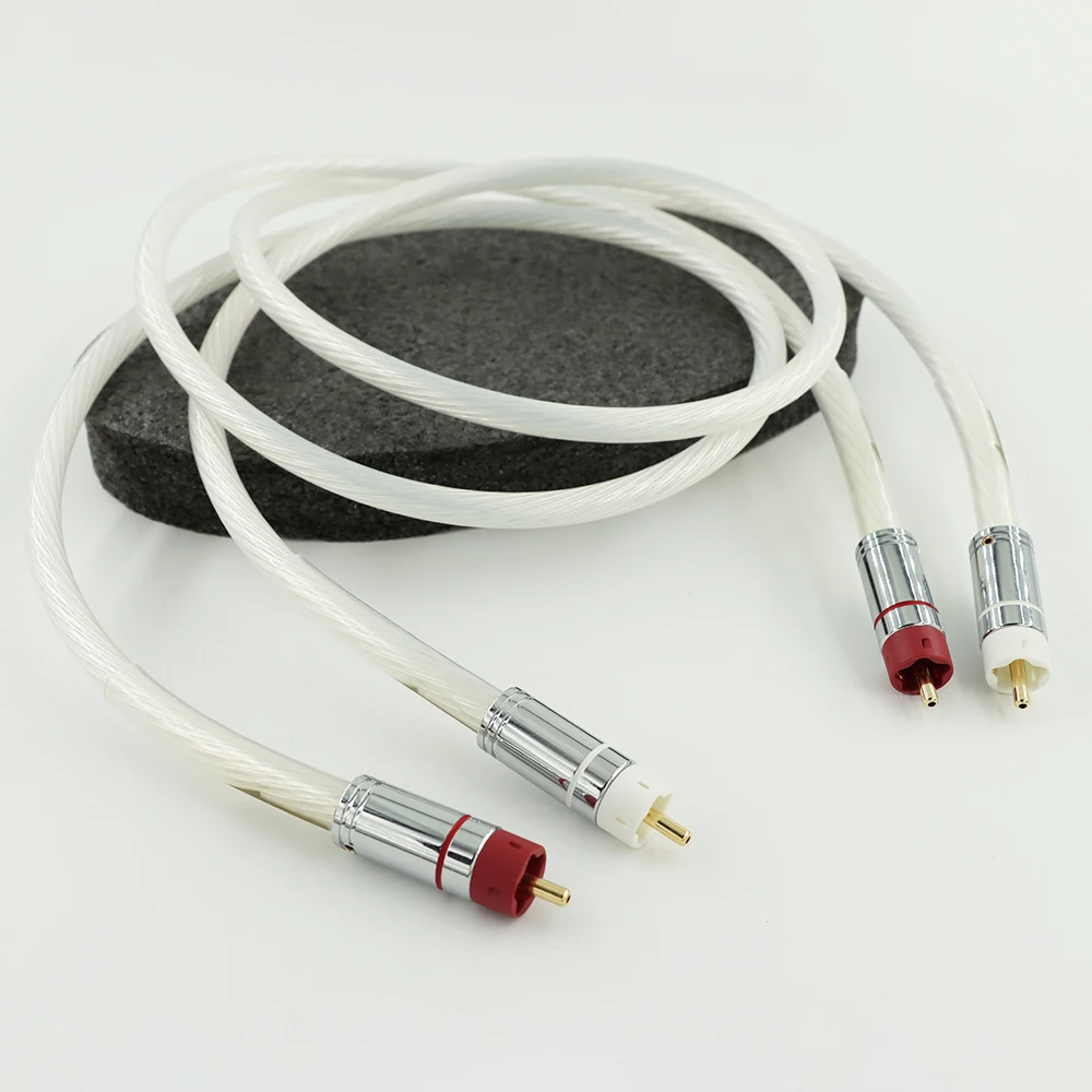 Netherlands imported monocrystalline silver fever speaker audio cable HIFI audio connection bile power amplifier signal cable