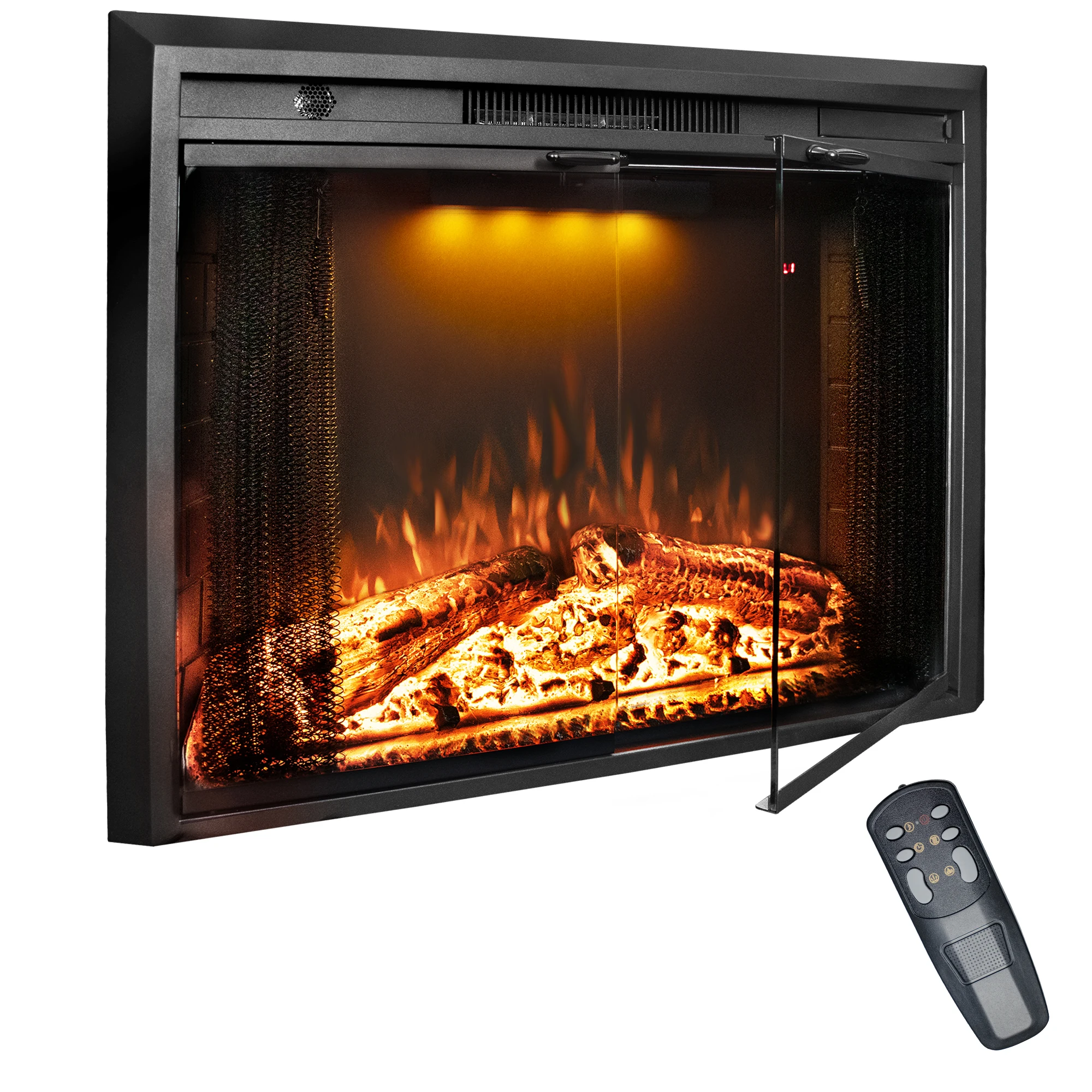 Luxstar 36-Inch Electric Fireplace Insert Multicolor Flames Timers Manufacturer Decorative Electric Insert For Household Use