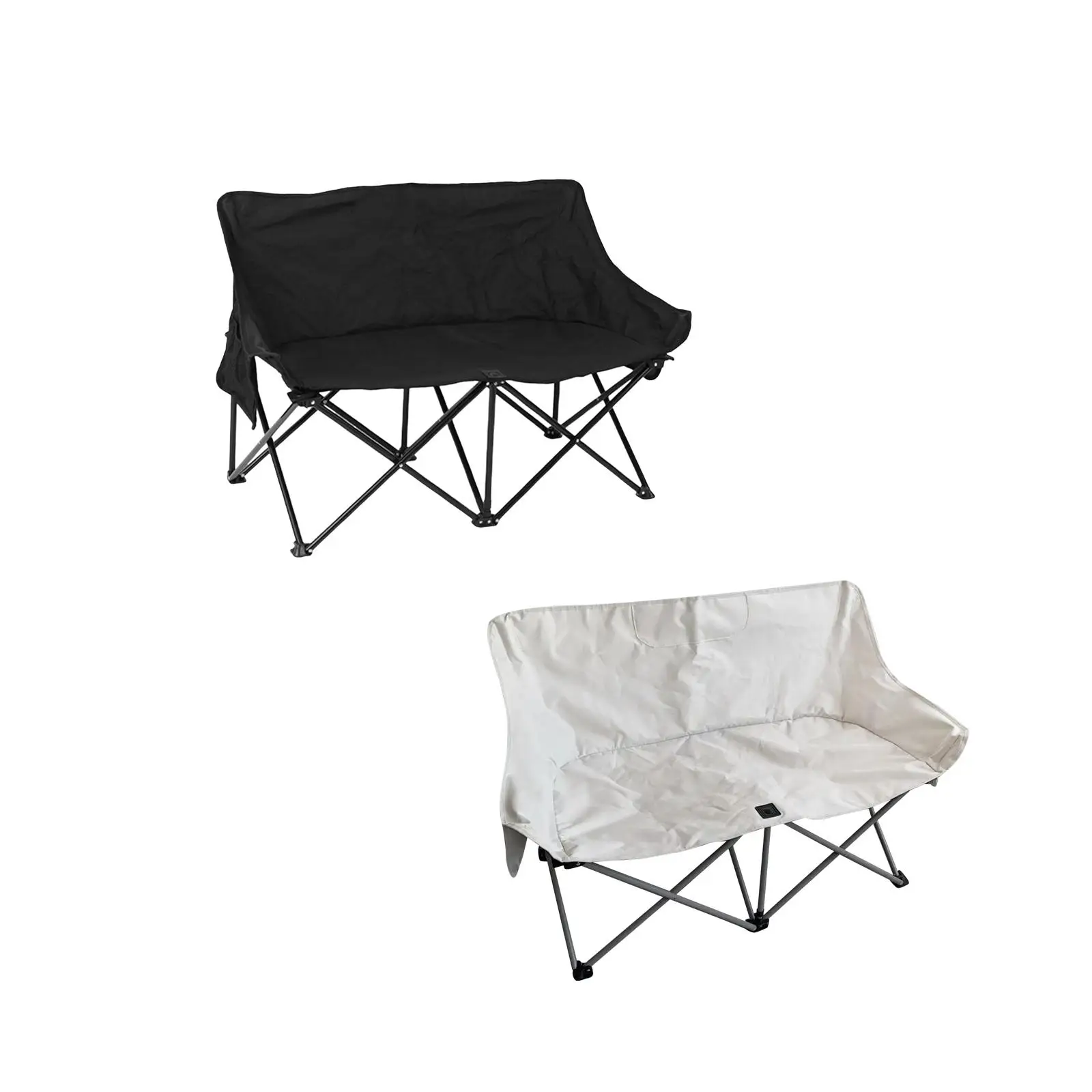 Double Camping Chair Beach Chair for Traveling Sporting Events Backpacking