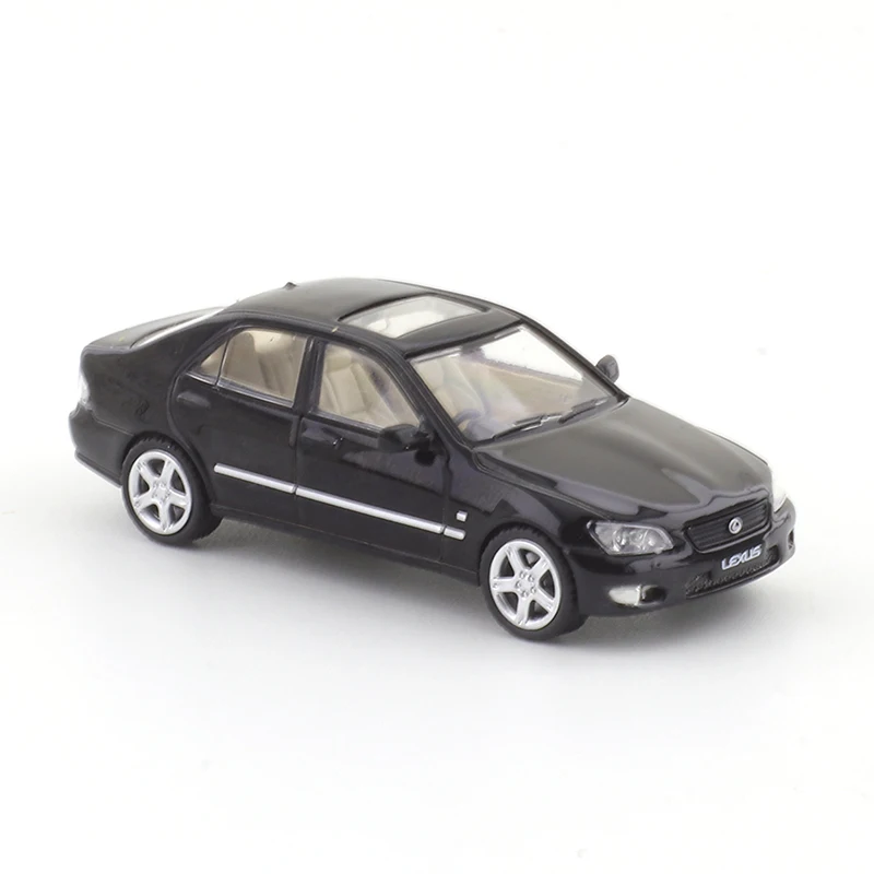 JKM 1/64 Lexus IS300 Ground Biting Shark Diecast Automotive Model Ornaments Cas Toys Gift Decorations