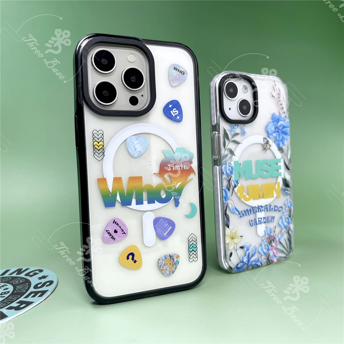 غطاء مغناطيسي JIMIN MUSE لـ Magsafe حافظة شاحن لاسلكي لهاتف iPhone 16 PRO MAX 15 PRO MAX 11 12Pro 13 Pro 14 Pro max X XR XSMAX