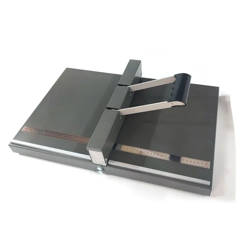 350mm Manual Paper Creaser Folding Machine Card Photo Paper Cover Creasing Post-Press Equipment  Adjustable Creaser