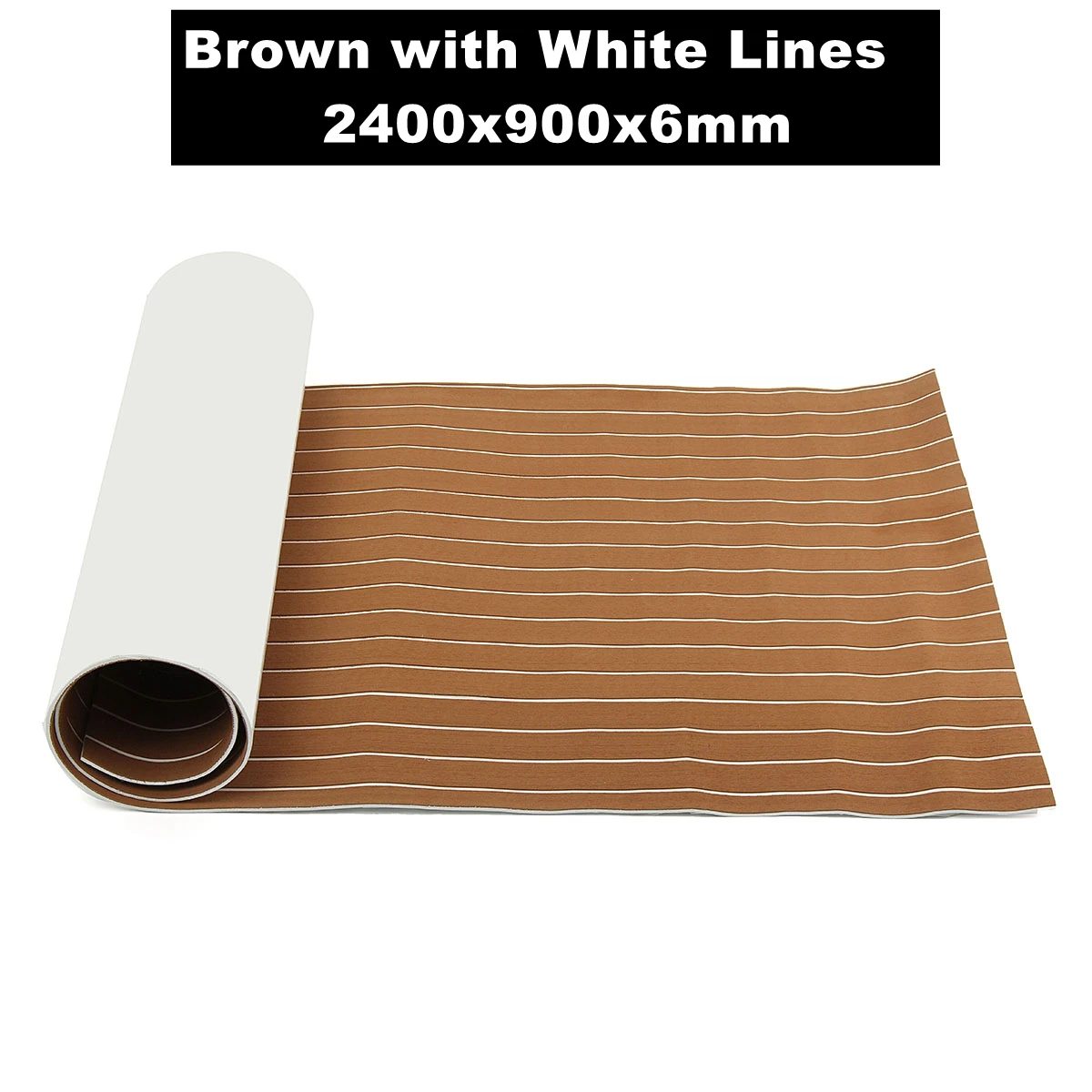3000X900X6Mm Zelfklevende Eva Foam Marine Boot Jacht Vloeren Faux Teak Decking Sheet Pad boot Decking Decor Mat