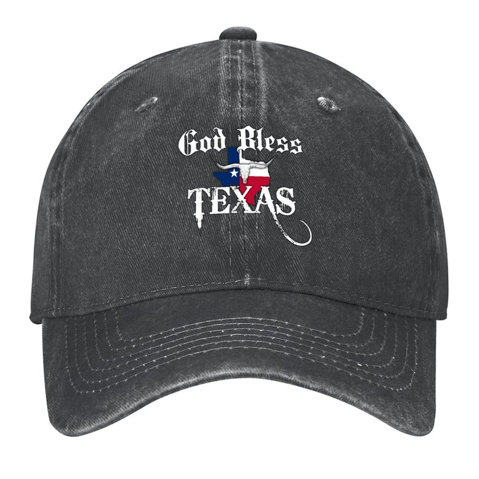 

GOD BLESS TEXAS Baseball Cap golf hat genuine Hat Baseball Cap Dropshipping custom caps Men's Luxury Women's