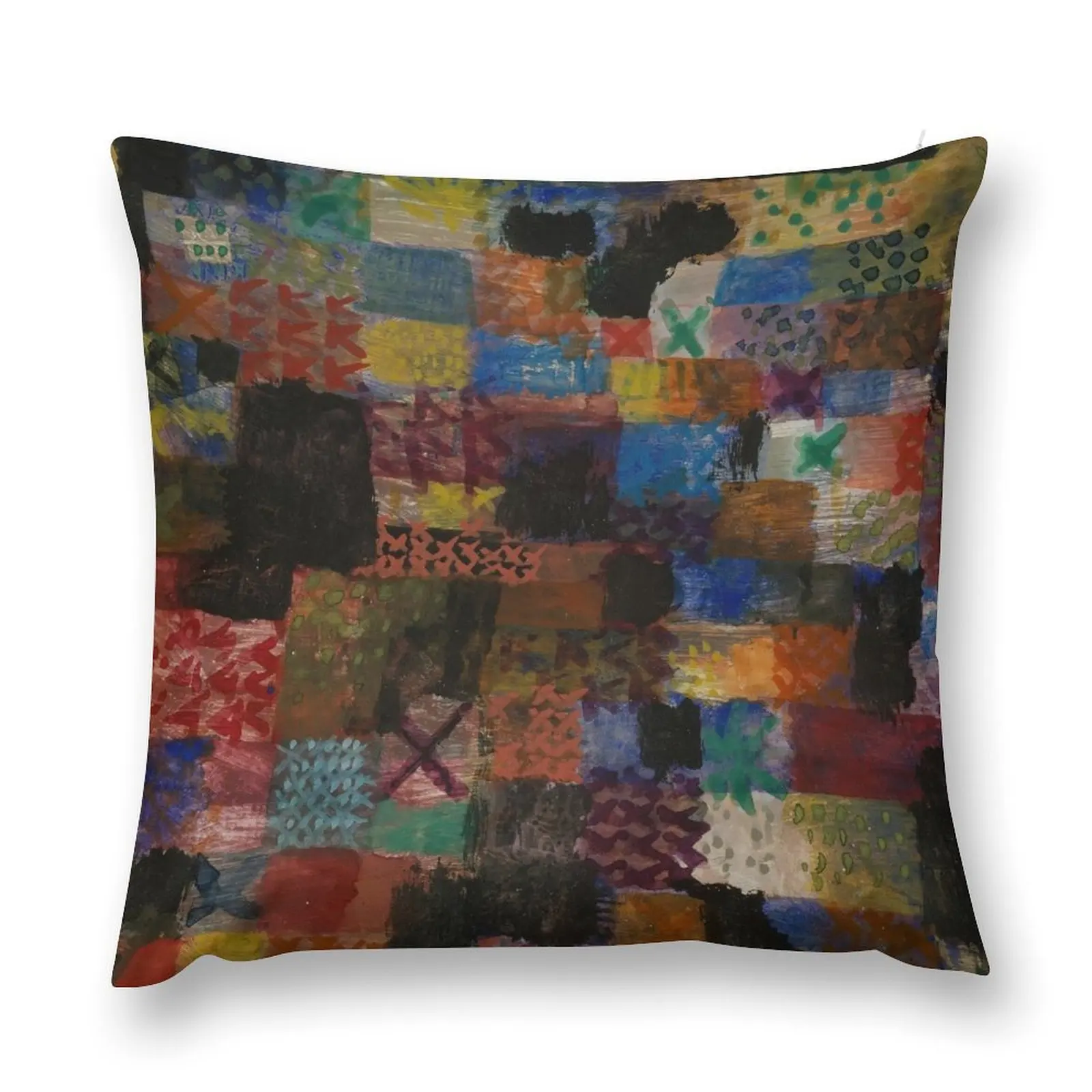 

Deep Pathos, Paul Klee Throw Pillow Decorative Cushions Cushions Home Decor Sofa Cushions Cover pillow