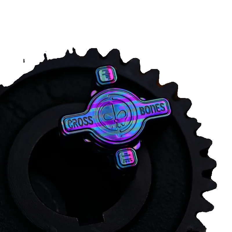 Giocattolo Antistress Magnetico a Forma di Croce, Slider Meccanico in Lega di Titanio, EDC Sensoriale Anti-Ansia